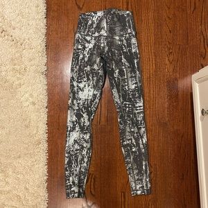 Lulu lemon metallic leggings